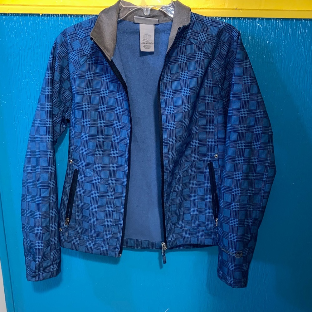 Free Country Checkered Windbreaker